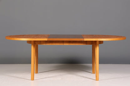 Wunderschöner Mid Century Esstisch echt Holz Danish Design Tisch ausziehbarer Küchentisch 60er Jahre Tisch