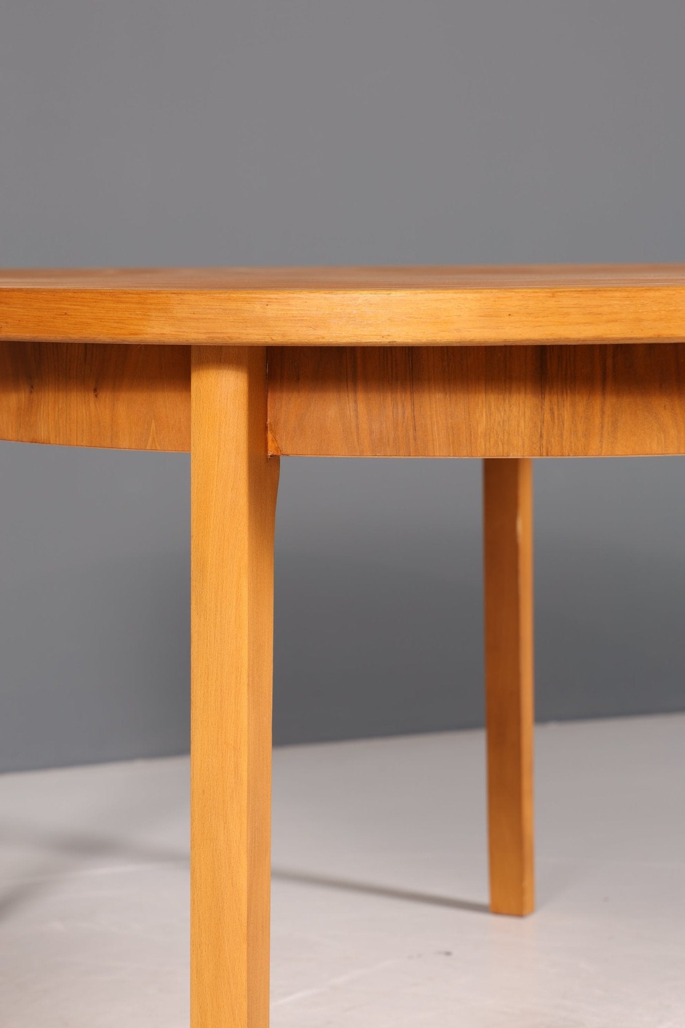 Wunderschöner Mid Century Esstisch echt Holz Danish Design Tisch ausziehbarer Küchentisch 60er Jahre Tisch