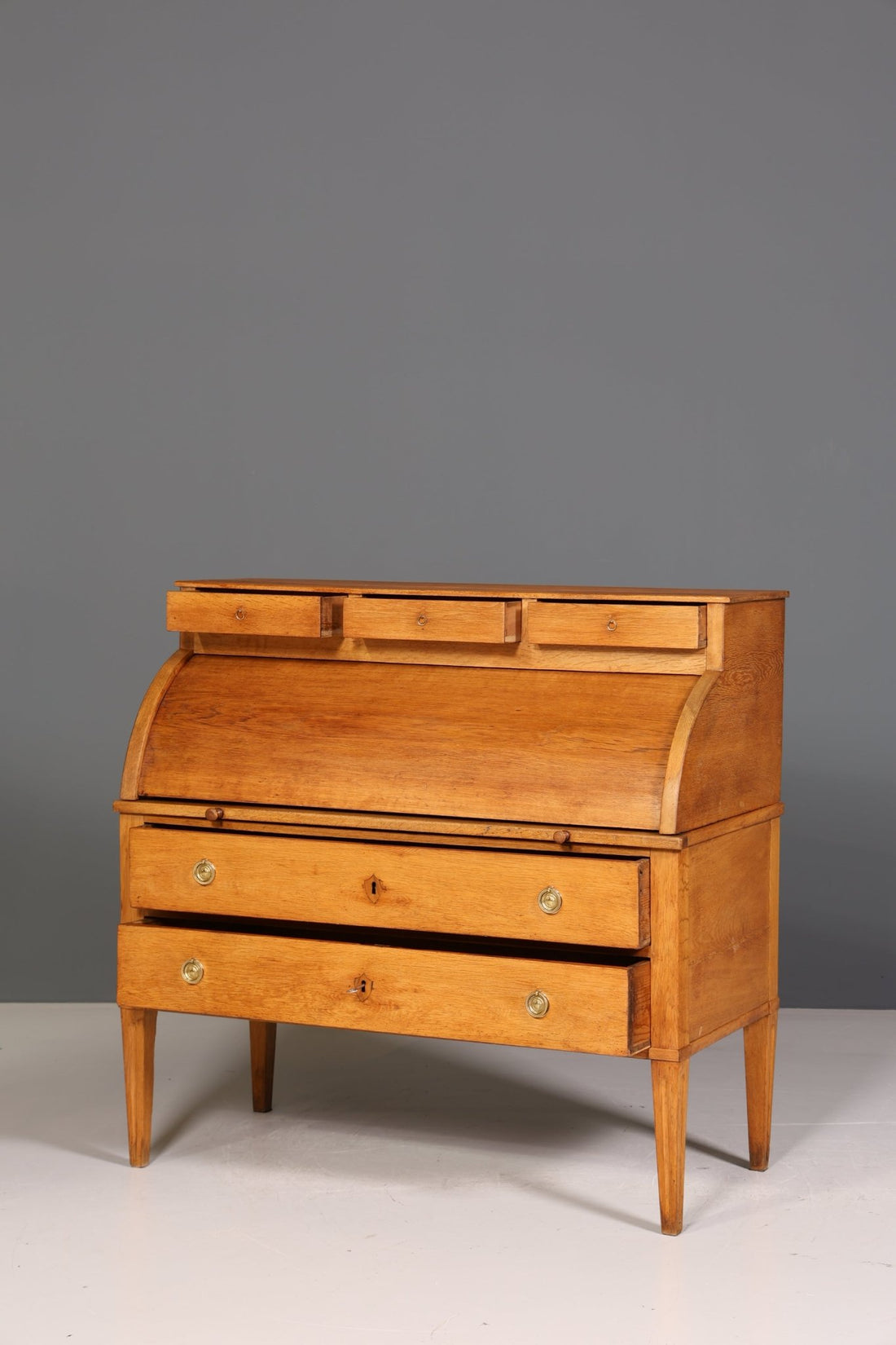 Wunderschöner Original Biedermeier Sekretär um 1860 Rollladensekretär Kommode Antik Bürokommode