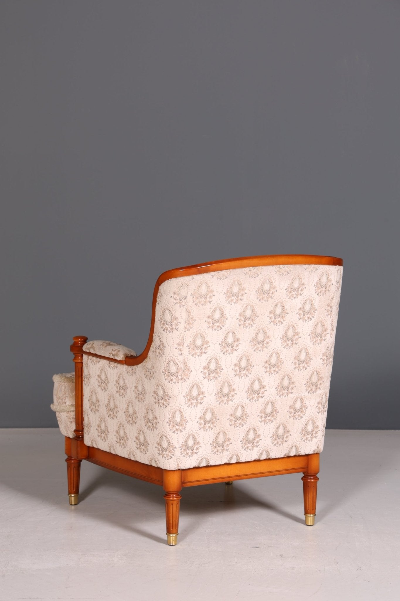 Beautiful original &quot;Warrings&quot; armchair Chippendale armchair antique style upholstered armchair 1 of 2