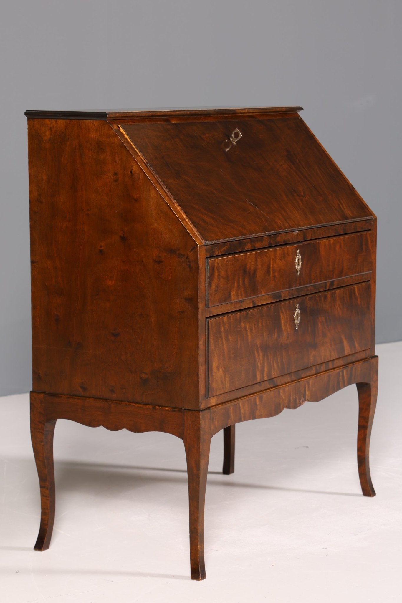 Beautiful secretary in Art Deco style antique around 1930 office chest of drawers writing chest