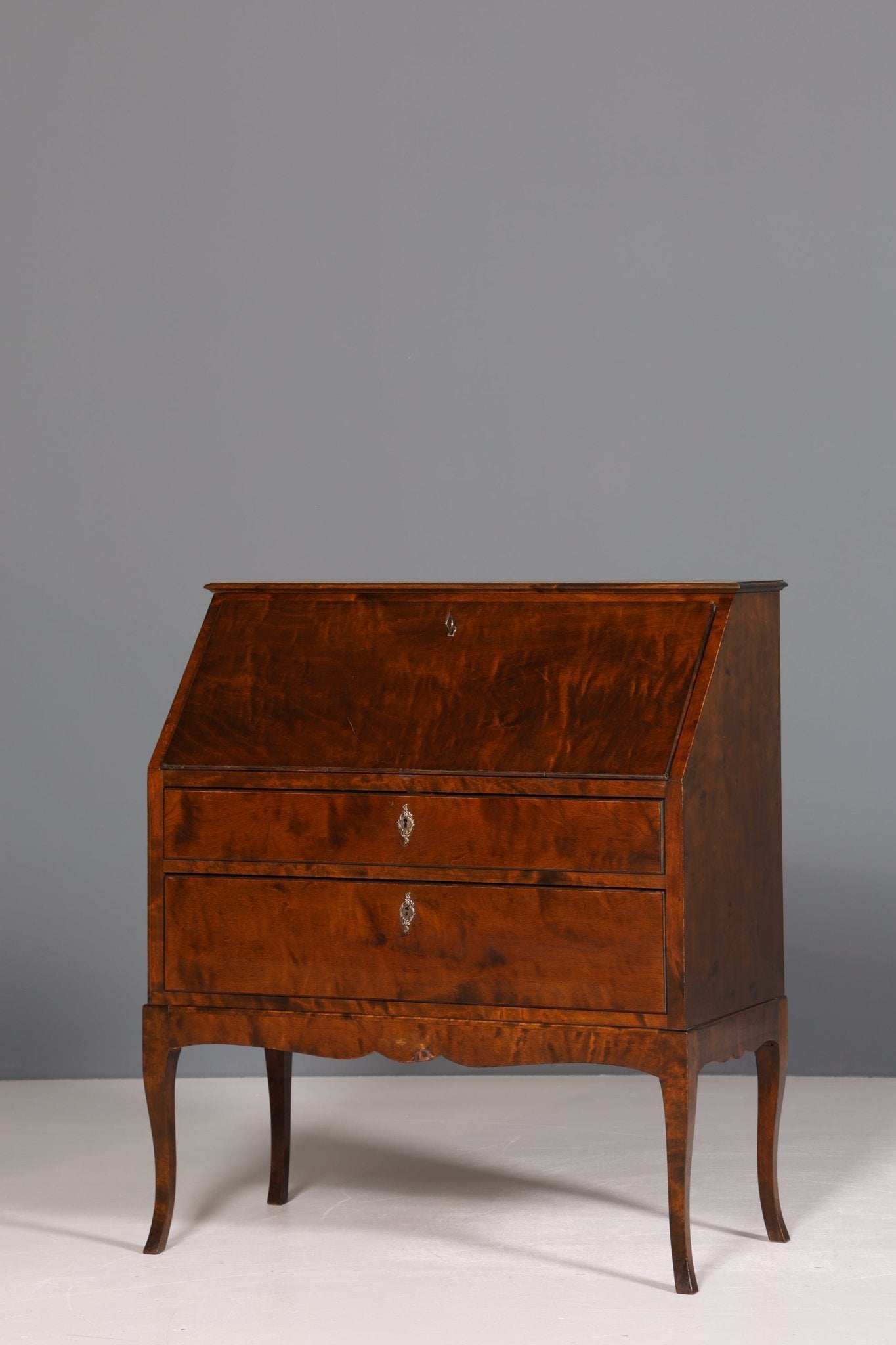 Beautiful secretary in Art Deco style antique around 1930 office chest of drawers writing chest