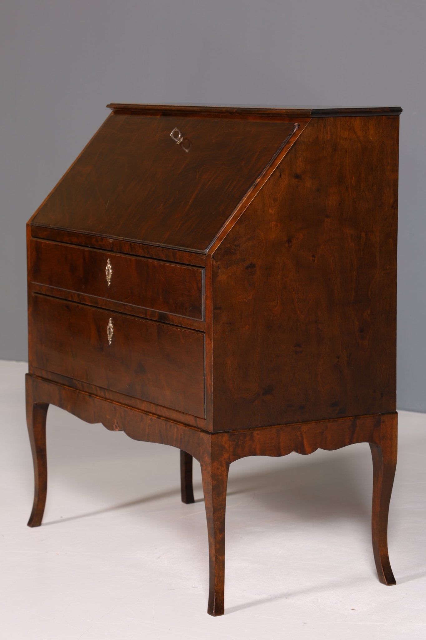 Beautiful secretary in Art Deco style antique around 1930 office chest of drawers writing chest