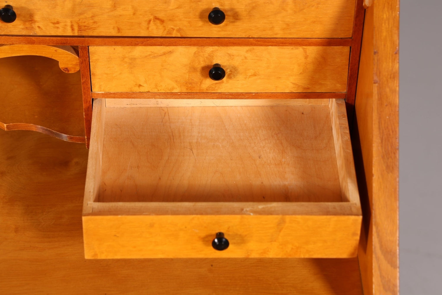 Beautiful secretary around 1930 office chest of drawers cherry wood secretary desk chest of drawers