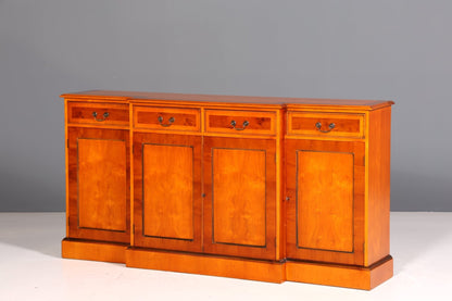 Beautiful English sideboard yew cabinet antique 60s buffet cabinet chest of drawers