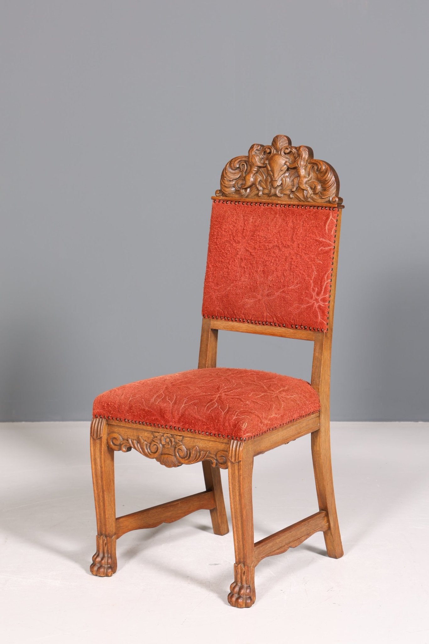 Beautiful Neo-Renaissance Armchair Wilhelminian Art Nouveau Gentlemen&