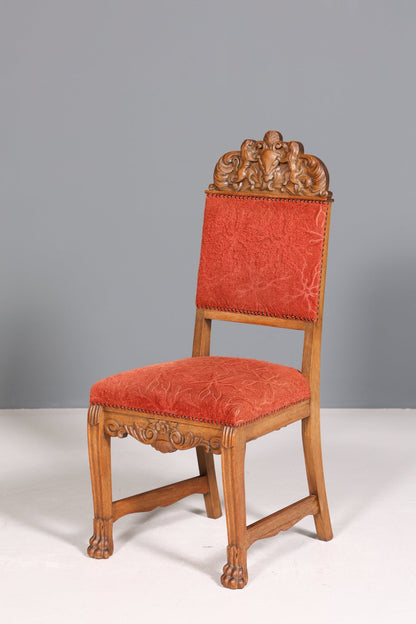 Beautiful Neo-Renaissance Armchair Wilhelminian Art Nouveau Gentlemen&